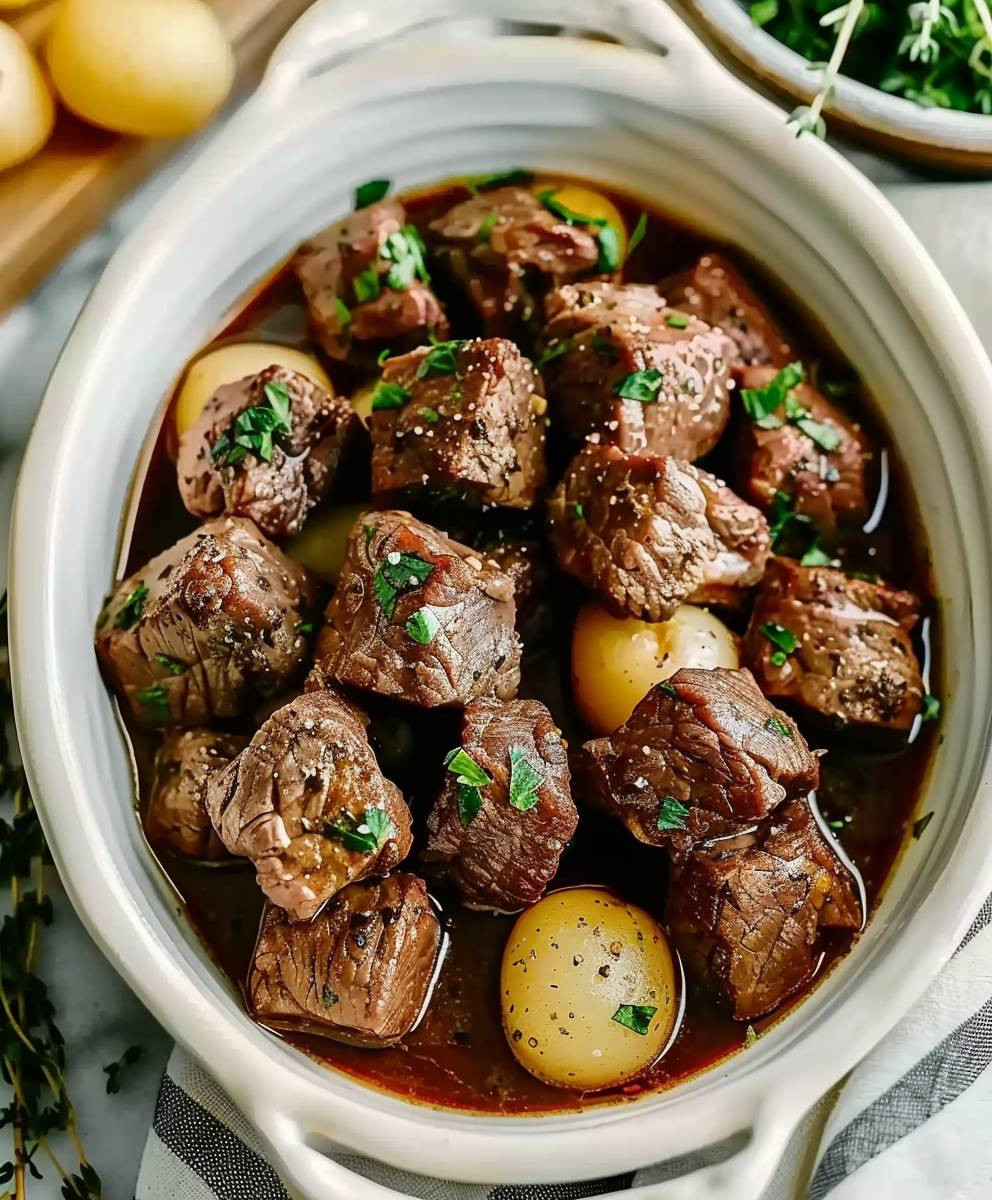 Garlic Butter Beef Bites
