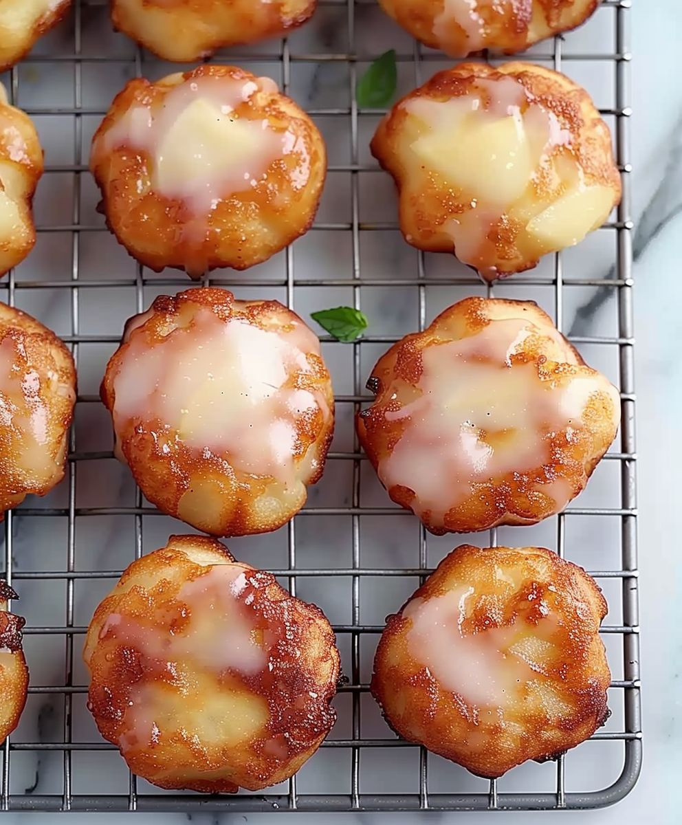 Air Fryer Apple Fritters