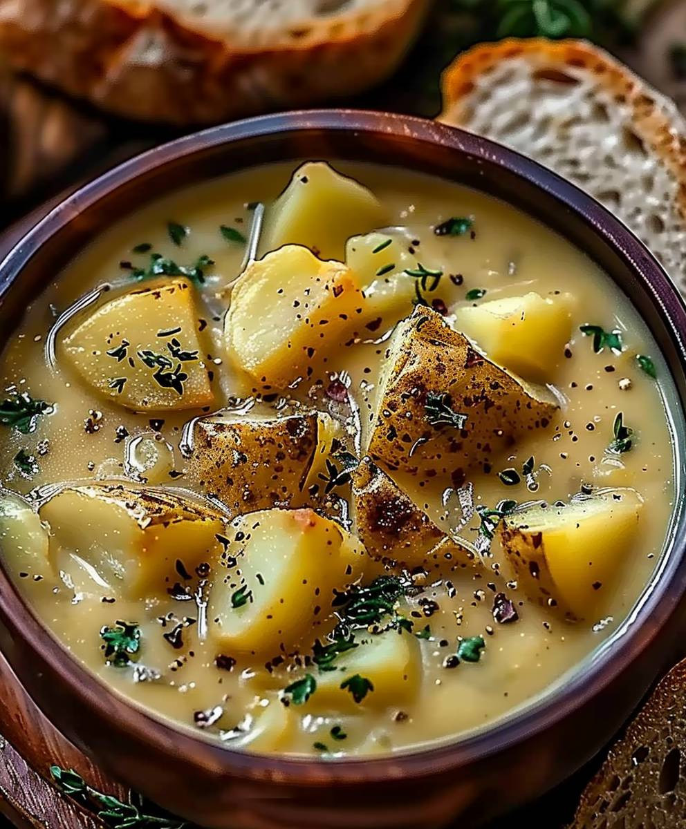 Cheddar Potato Soup