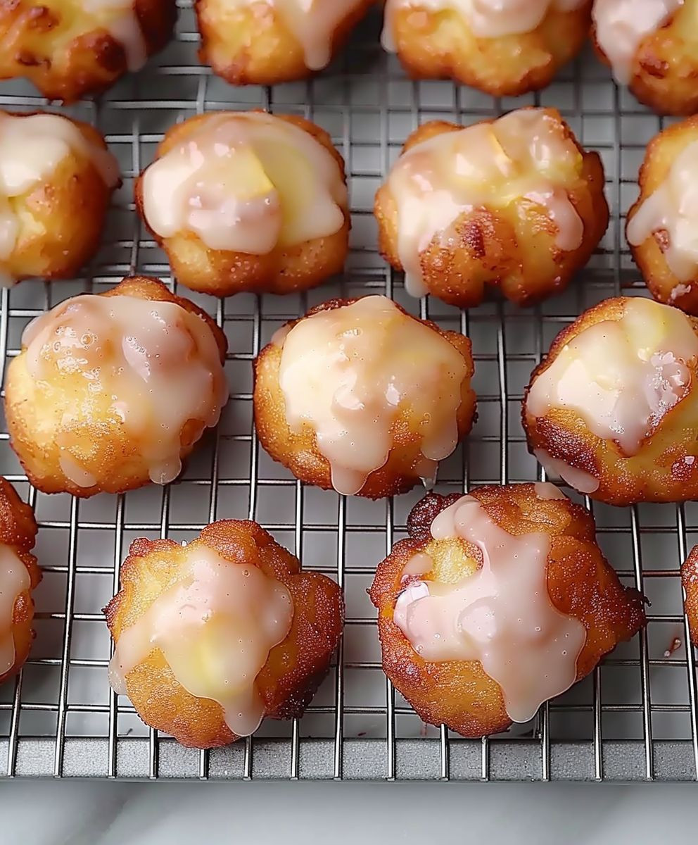 Air Fryer Apple Fritters