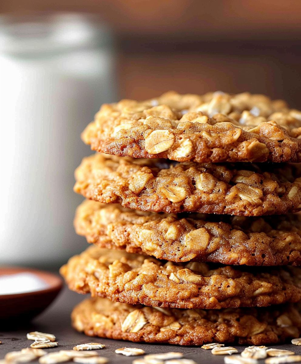 Chewy Oatmeal Cookies