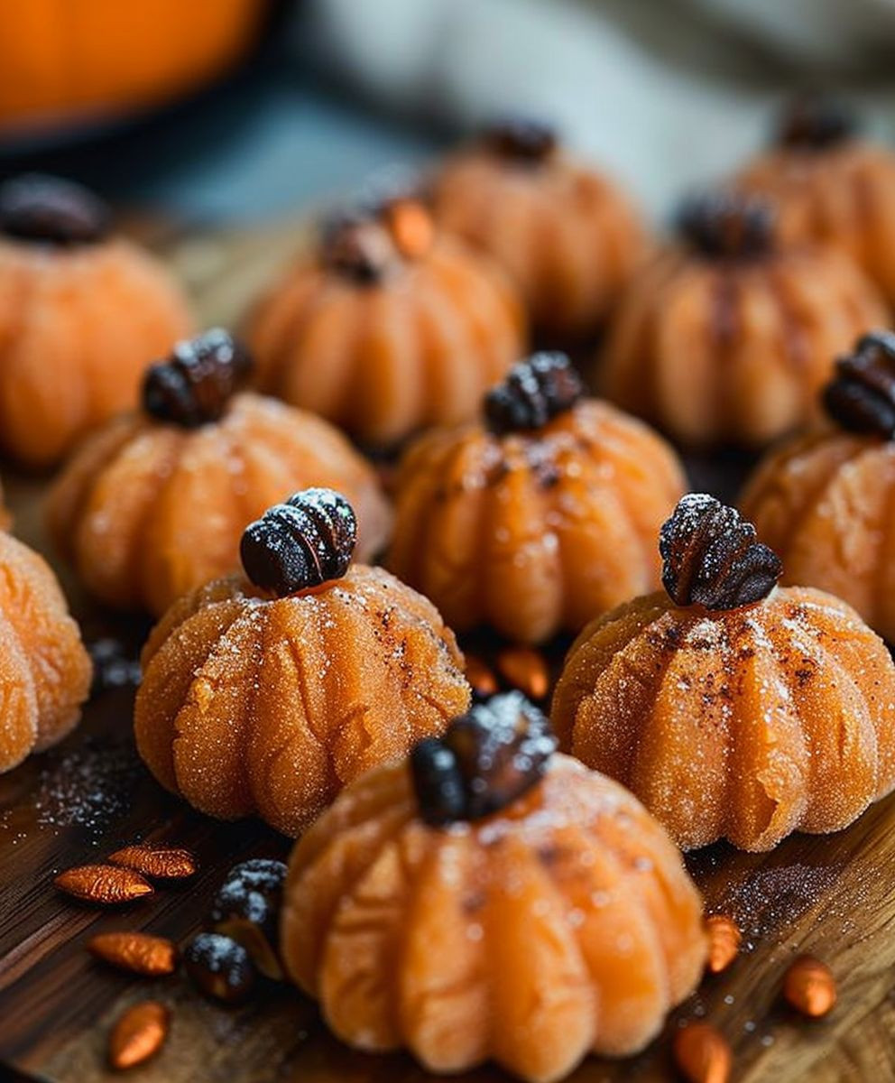 Pumpkin Cheesecake Truffles