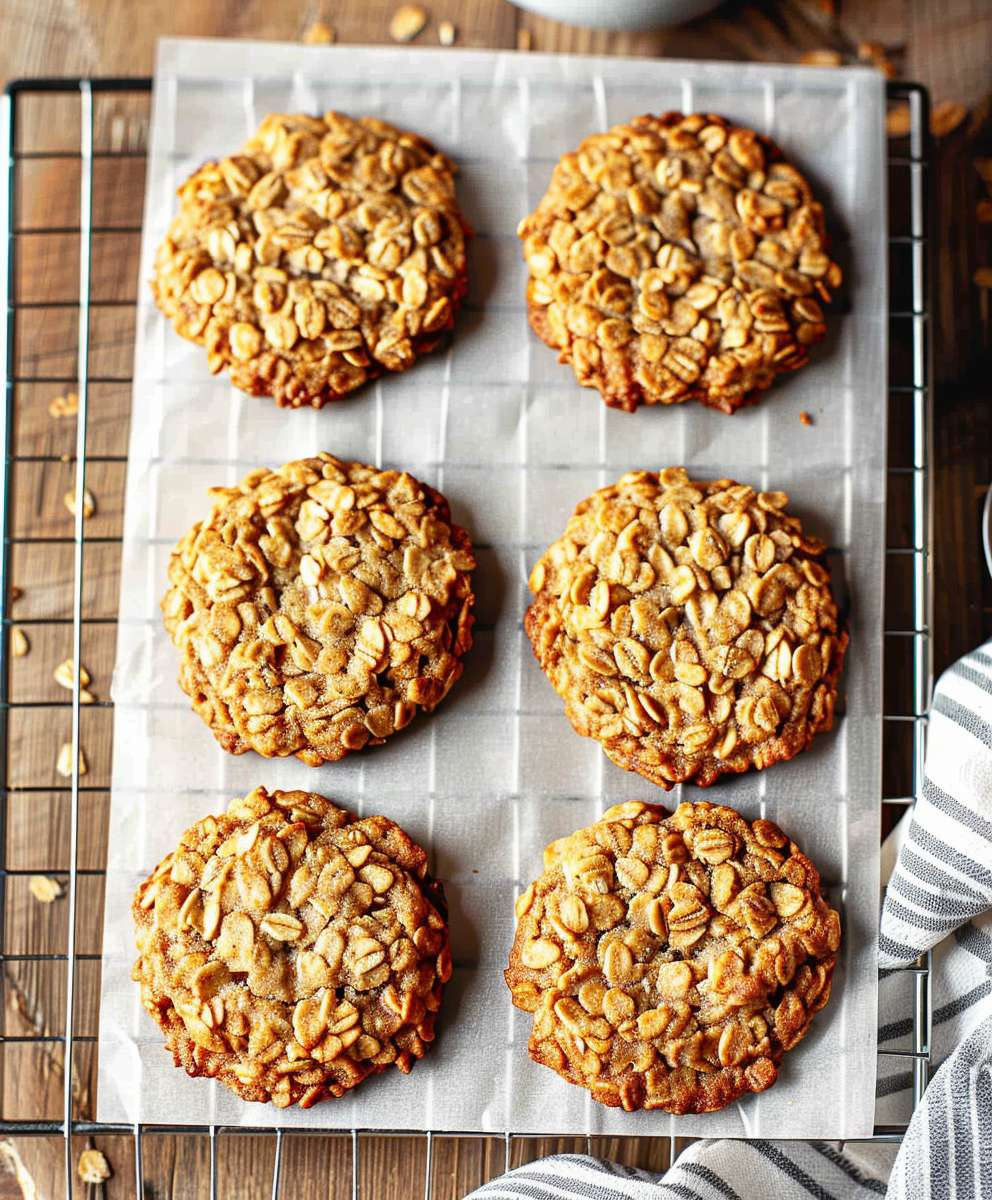 Chewy Oatmeal Cookies