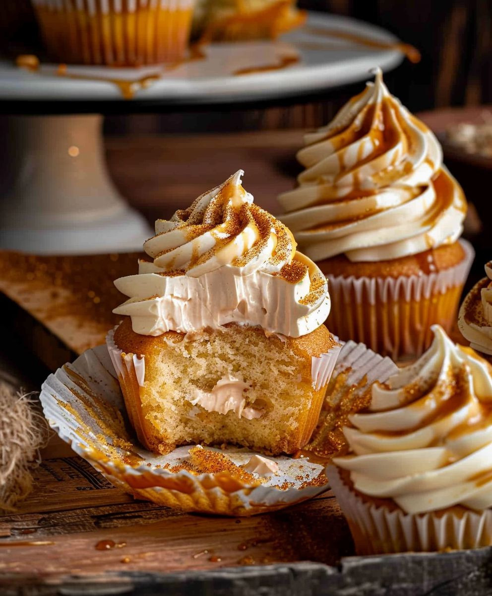 Butterbeer Cupcakes