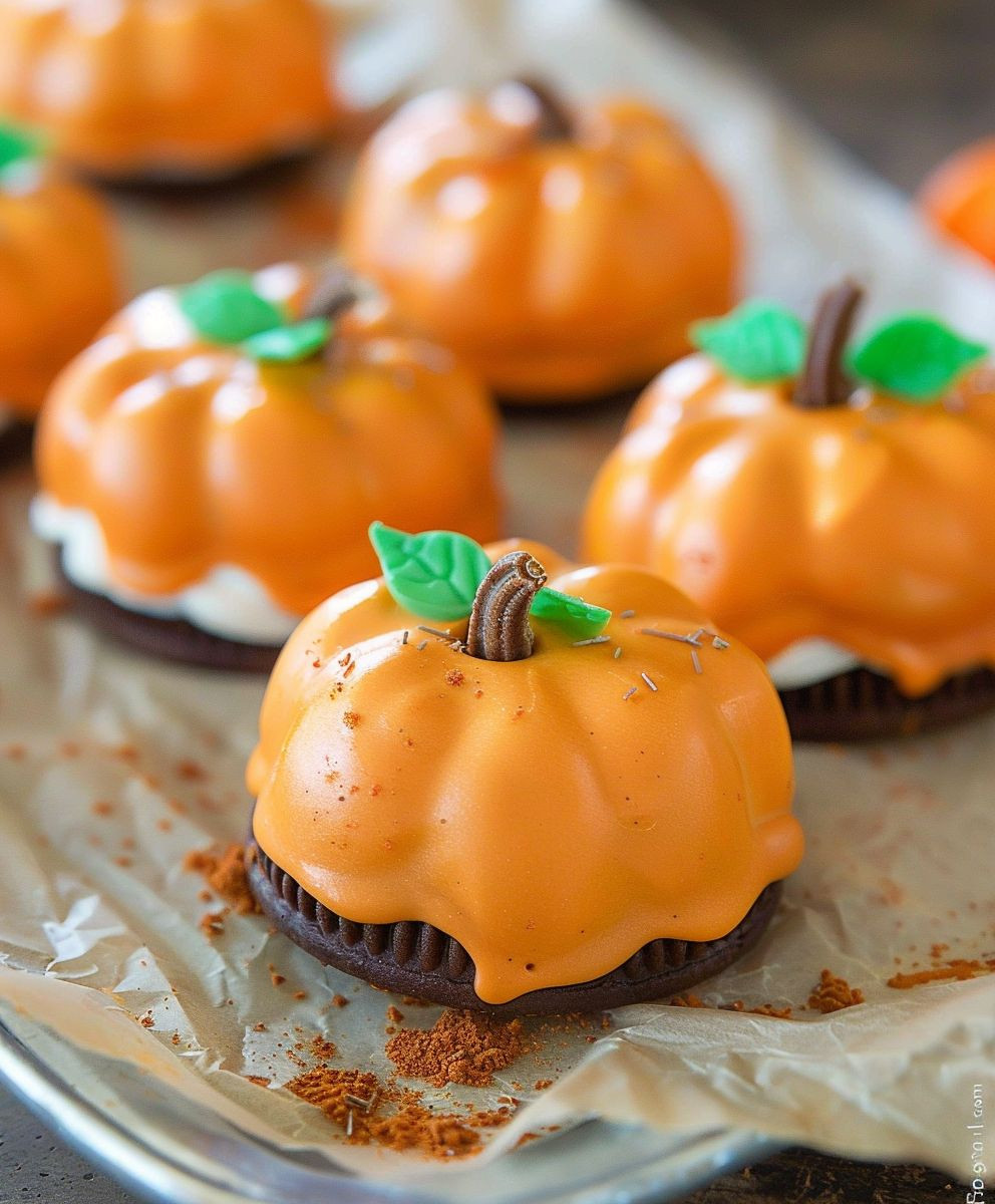 Pumpkin Oreo Treats