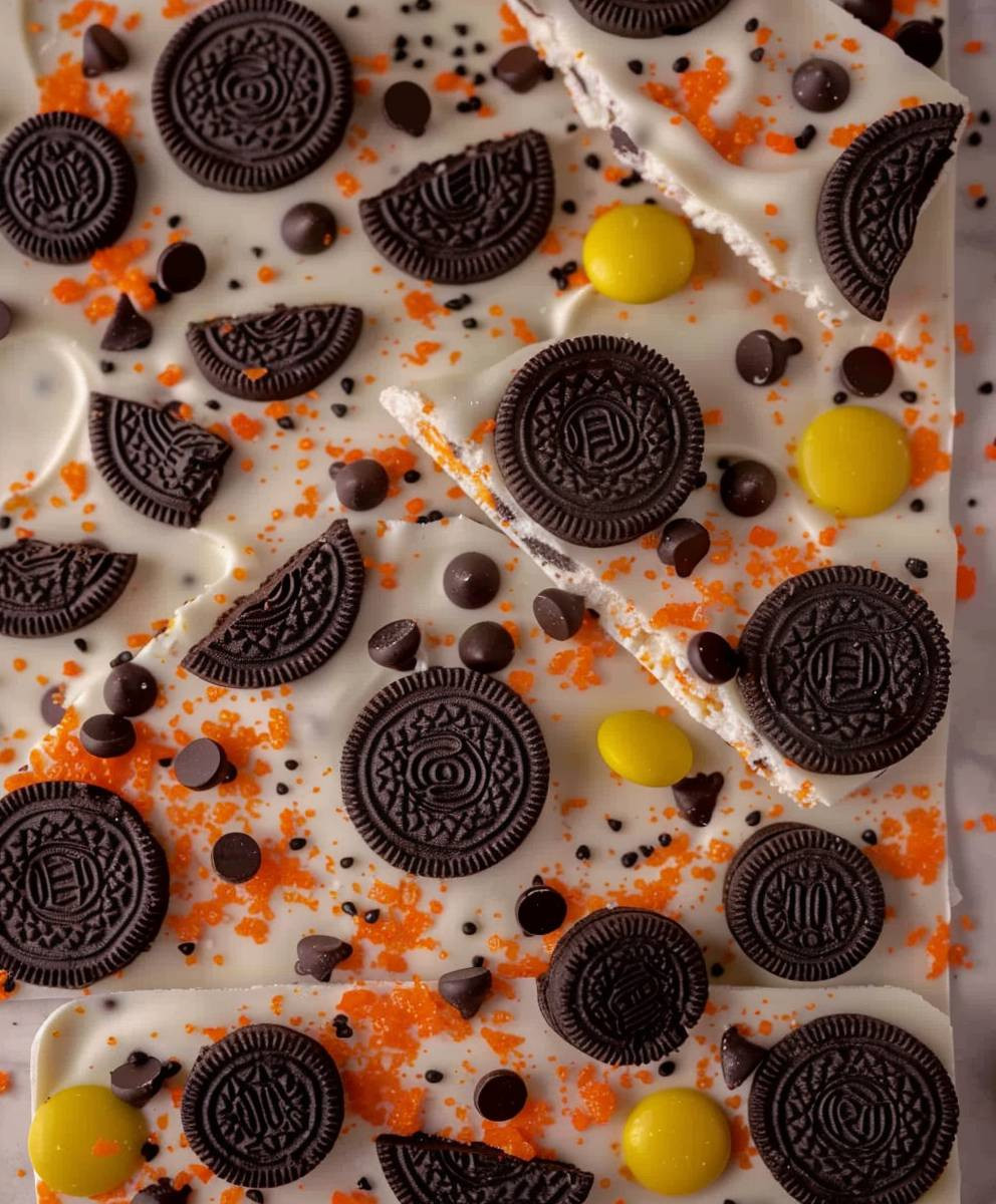 White Chocolate Oreo Bark