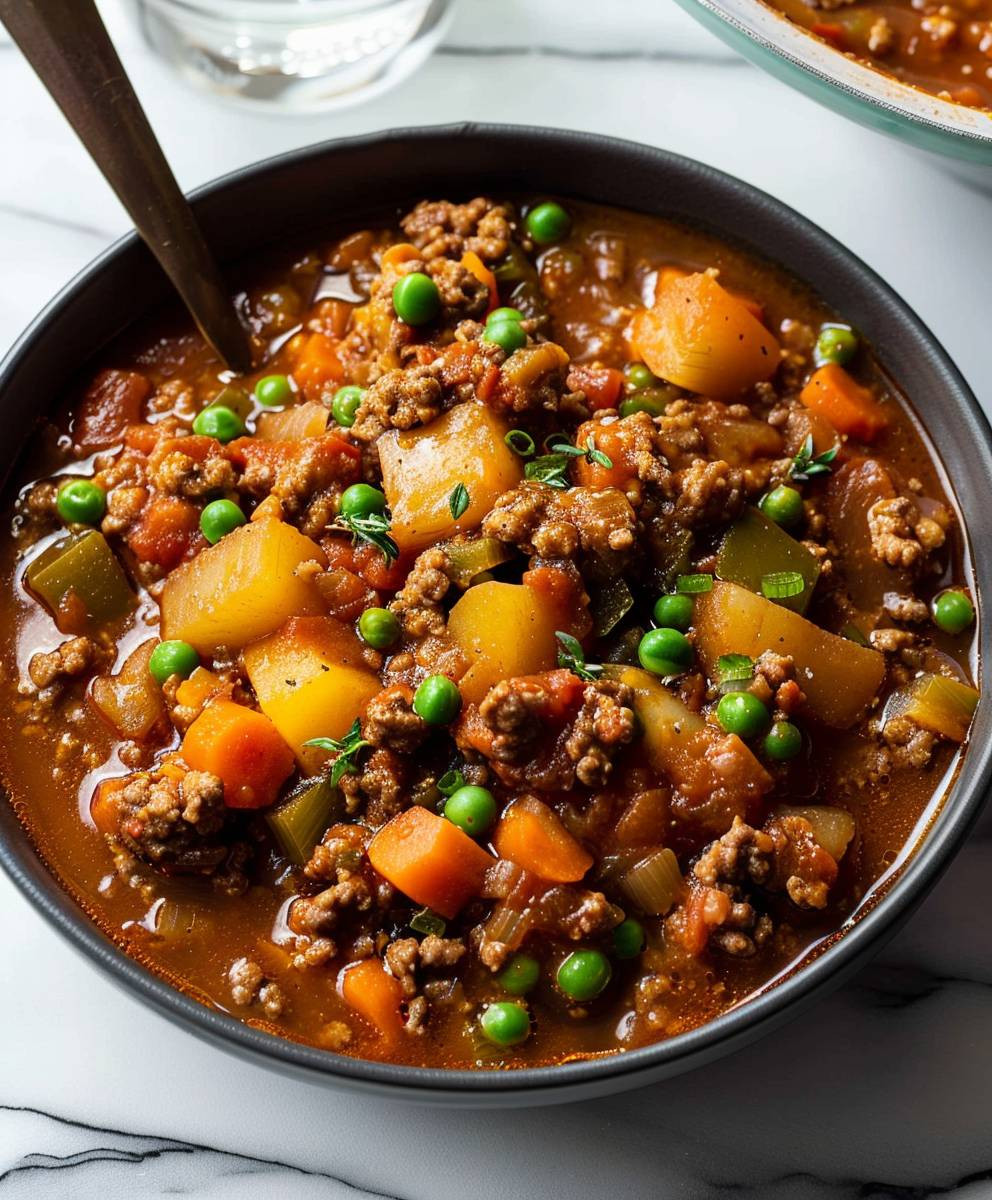 Hamburger Stew Recipe