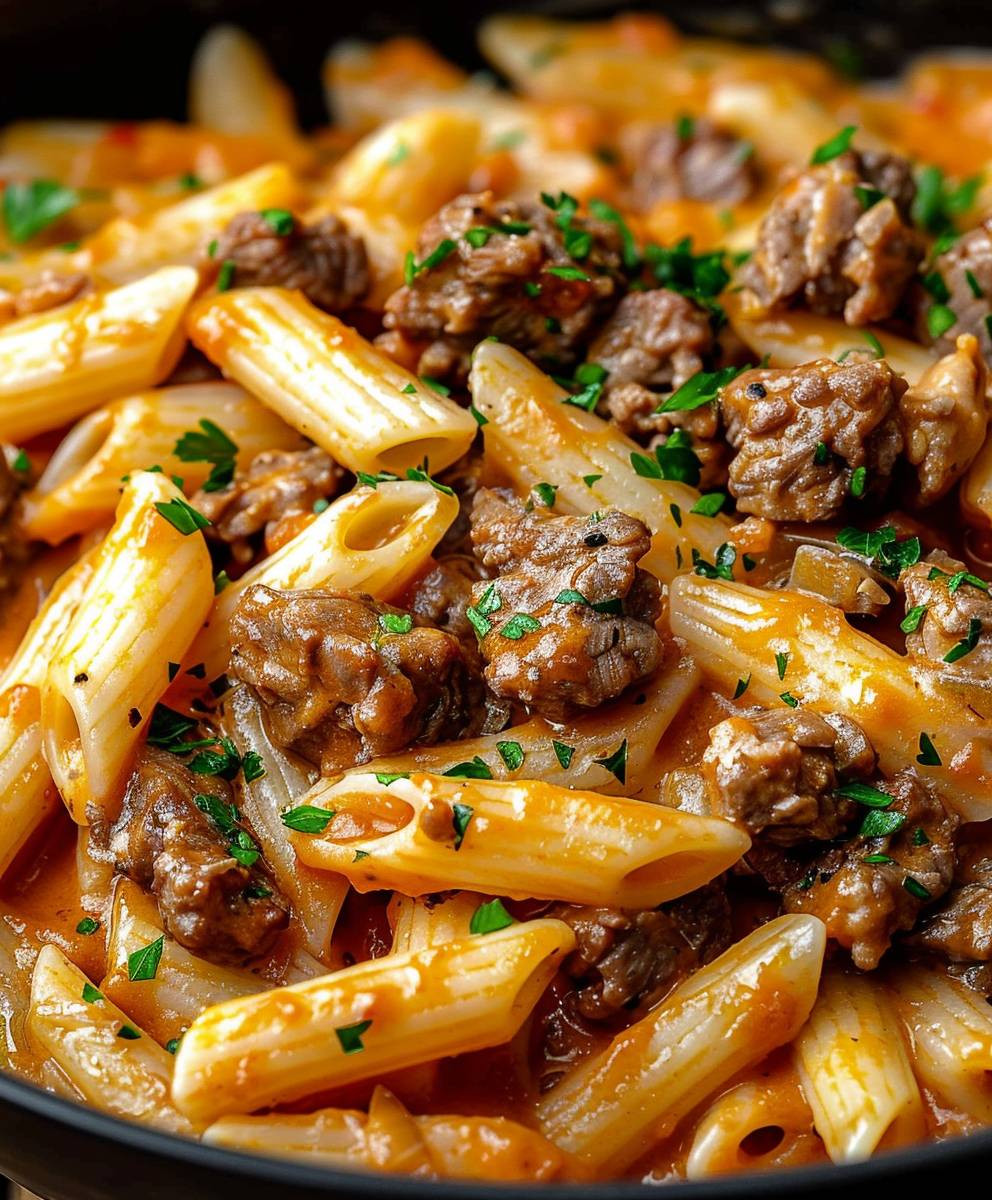 High Protein Beef Pasta