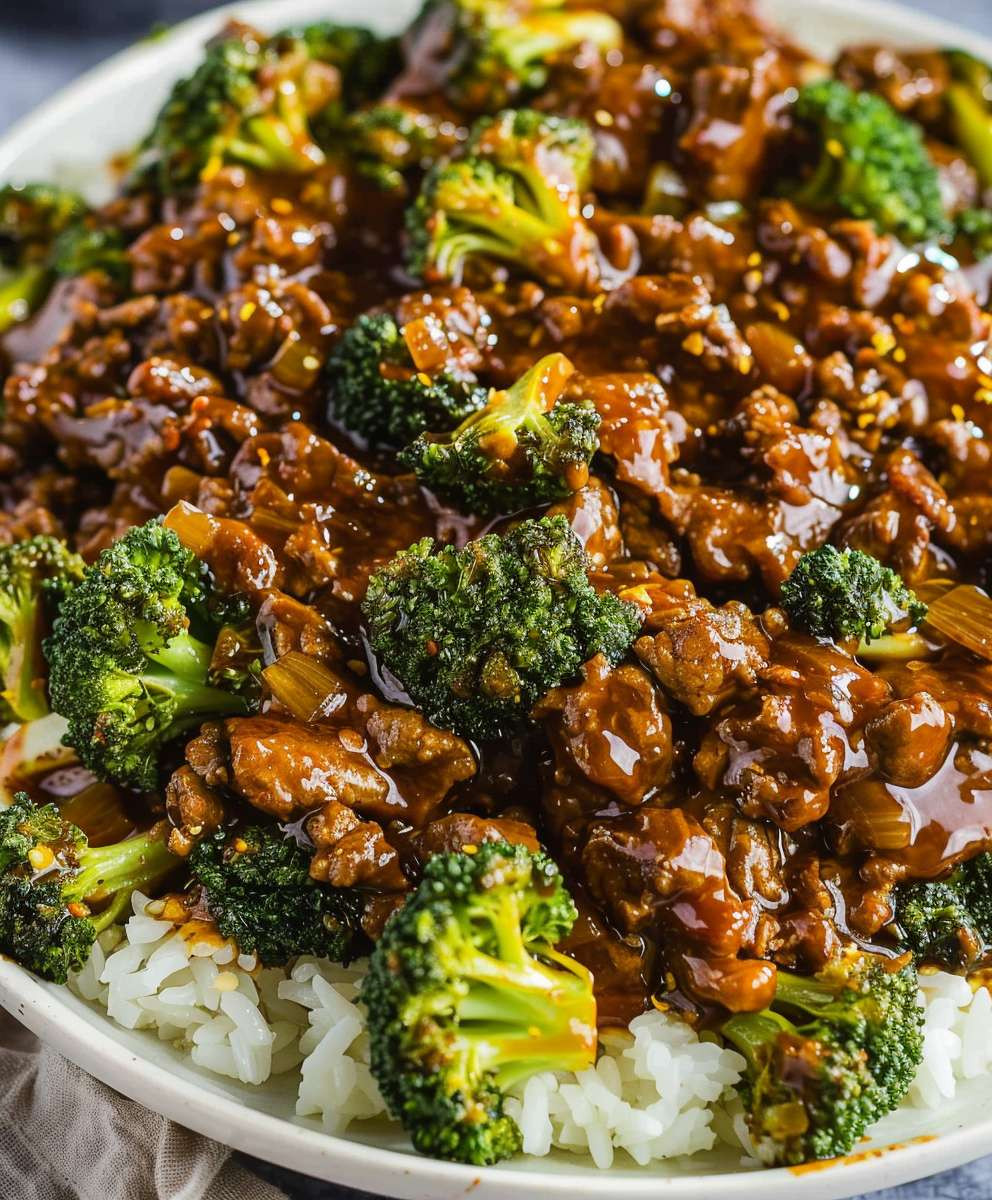 Honey Garlic Beef Broccoli