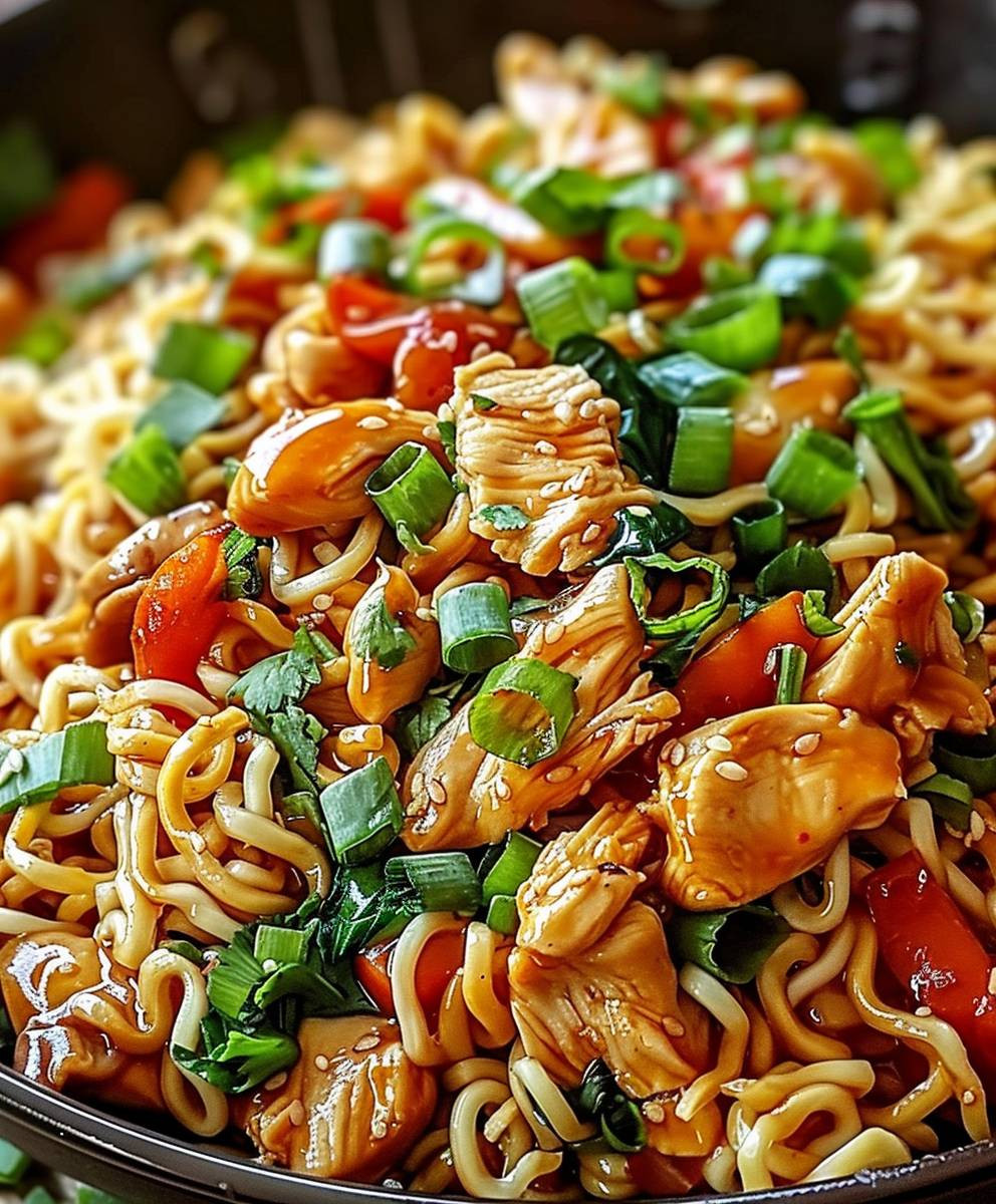 Chicken Ramen Stir Fry