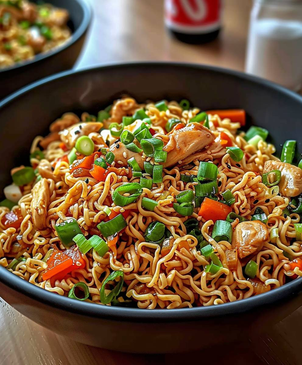 Chicken Ramen Stir Fry