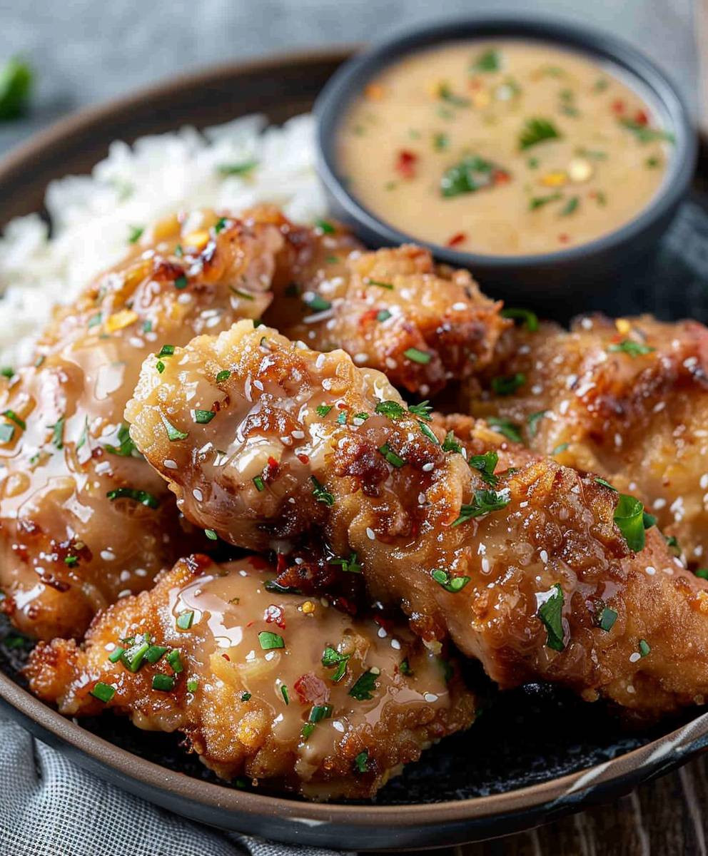 Crispy Bang Bang Chicken