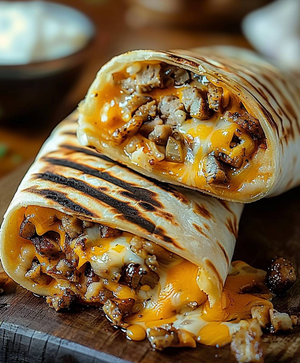 Grilled Cheese Burrito