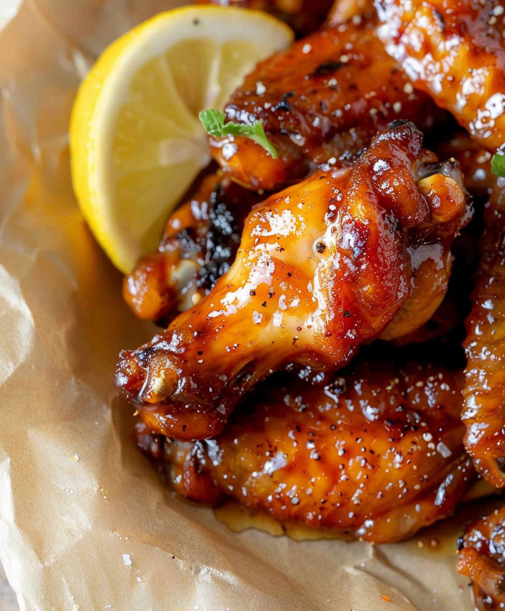 Honey Lemon Pepper Wings