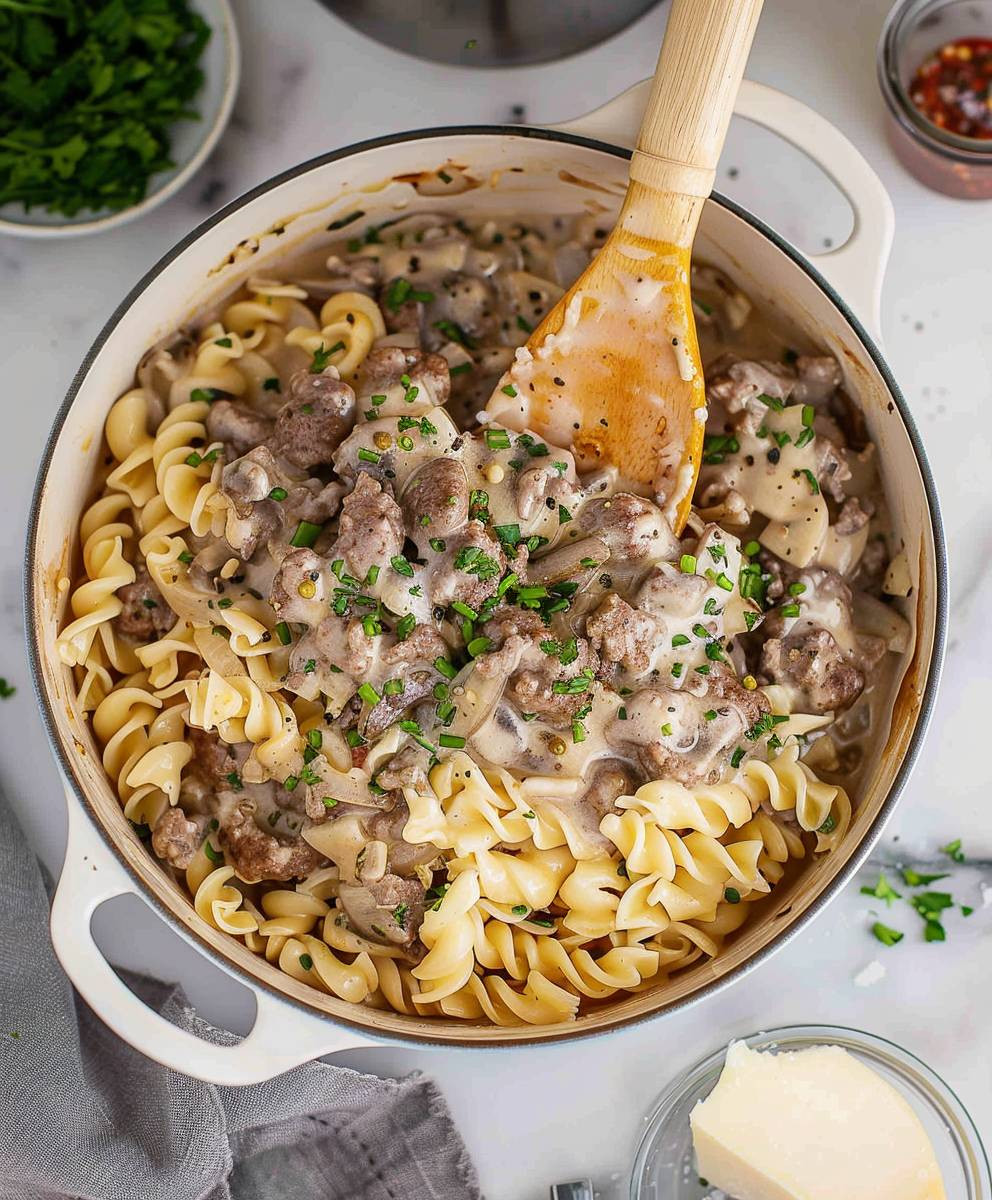 Hamburger Stroganoff