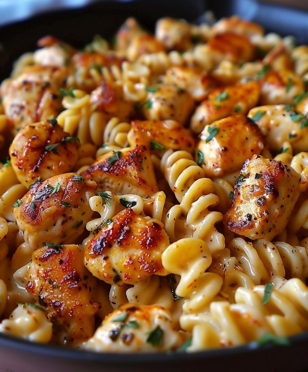 Cajun Garlic Chicken Rotini