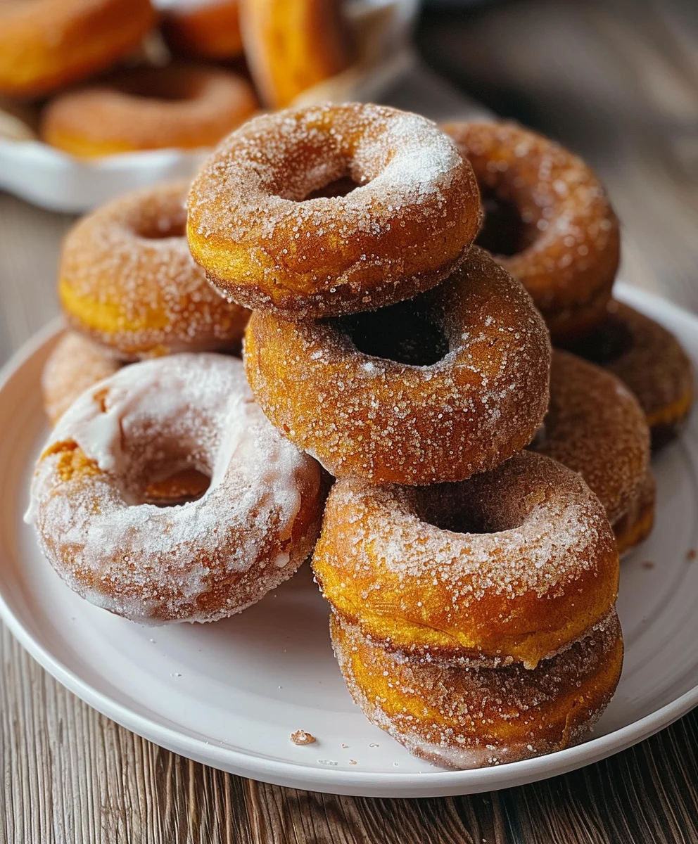 Baked Pumpkin Donuts: Easy & Delicious Fall Treat!