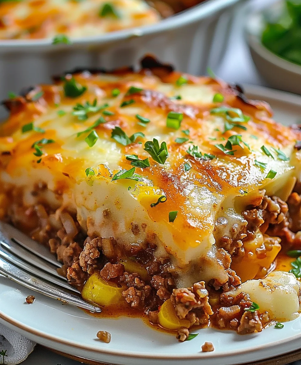 Hobo Casserole Ground Beef: Easy & Hearty Family Dinner