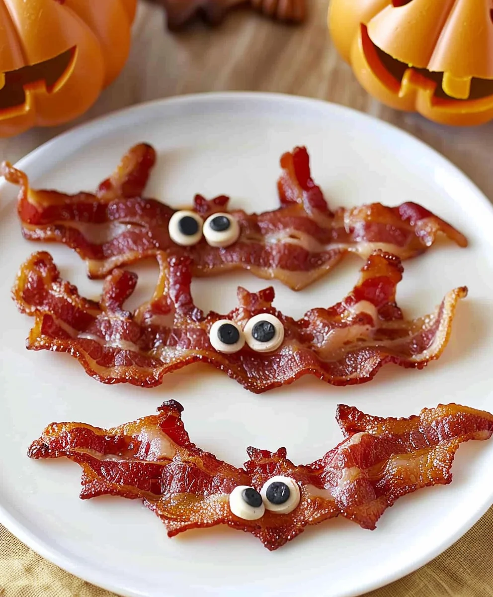 Beef Bacon Bats: Spooky Halloween Breakfast Treat