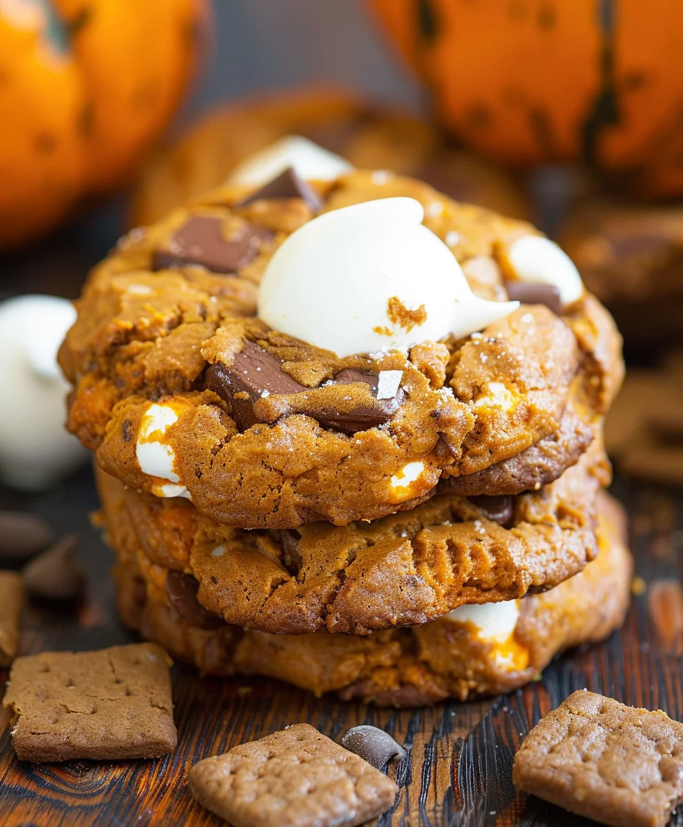 Easy Pumpkin S'mores Cookies: Your New Favorite Fall Bake