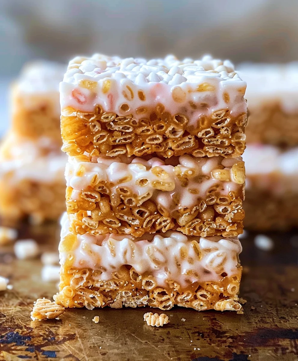 Easy Non-Alcohol Gingerbread Rice Krispie Treats