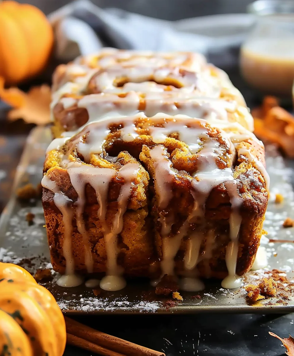 Best Cinnamon Roll Pumpkin Bread - Your New Fall Favorite!