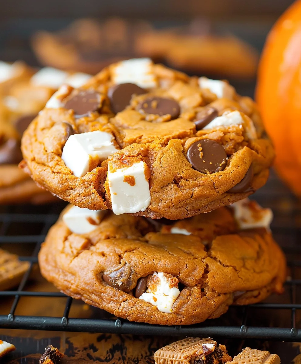 Easy Pumpkin S'mores Cookies: Your New Favorite Fall Bake