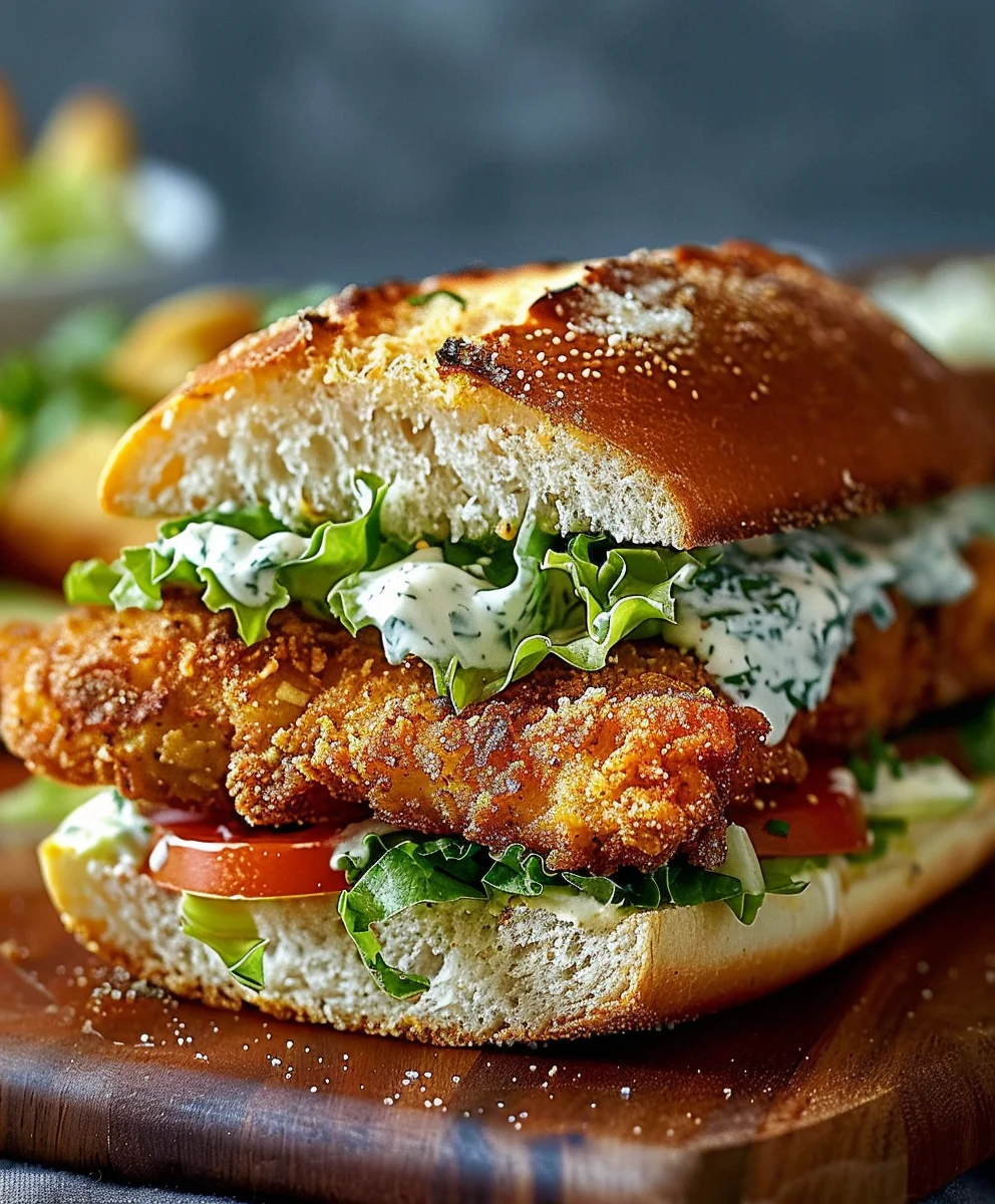 Crispy Chicken Caesar Sandwich: The Ultimate Recipe!