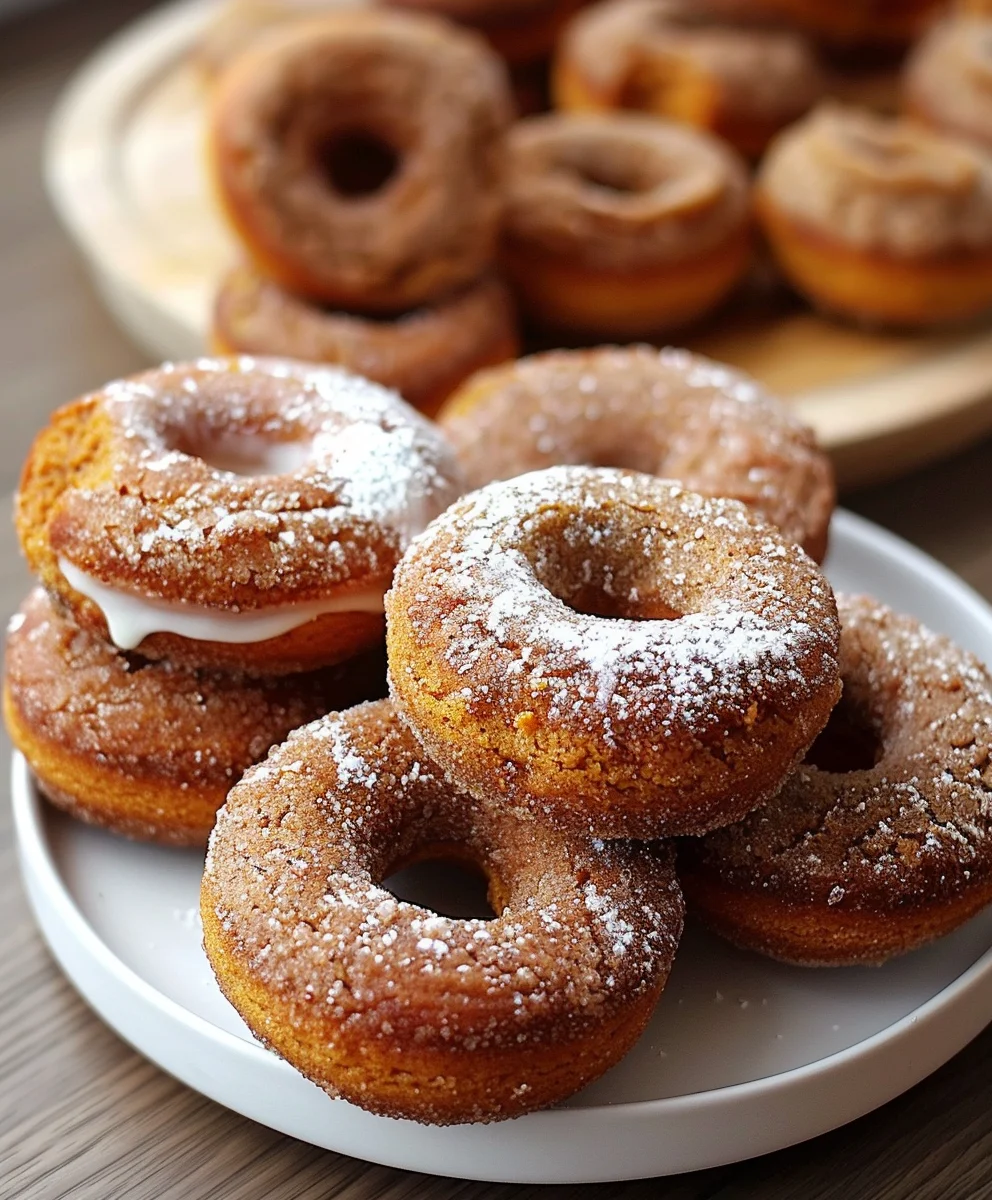Baked Pumpkin Donuts: Easy & Delicious Fall Treat!