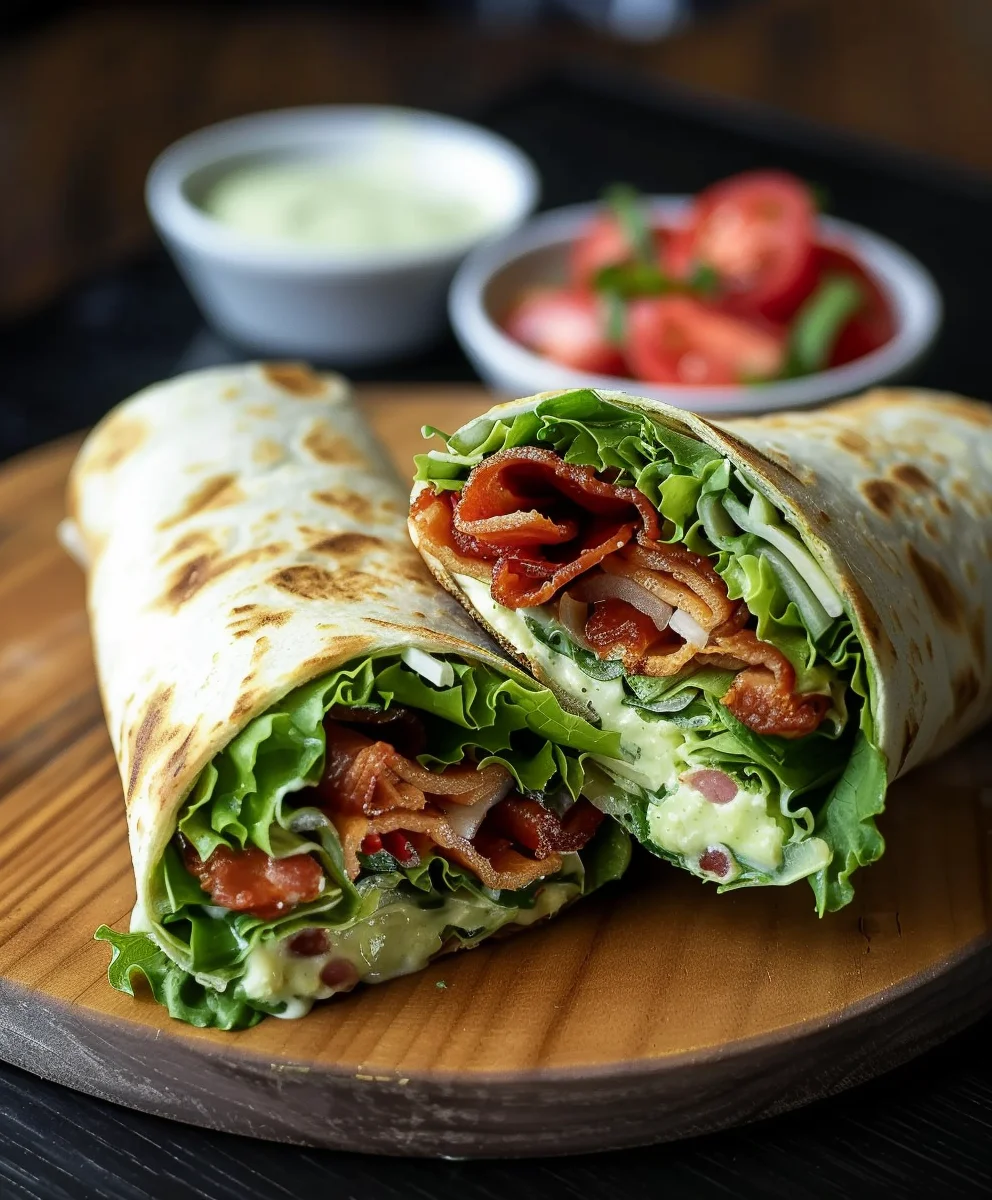 Gourmet Beef LT Wraps with Zesty Secret Sauce