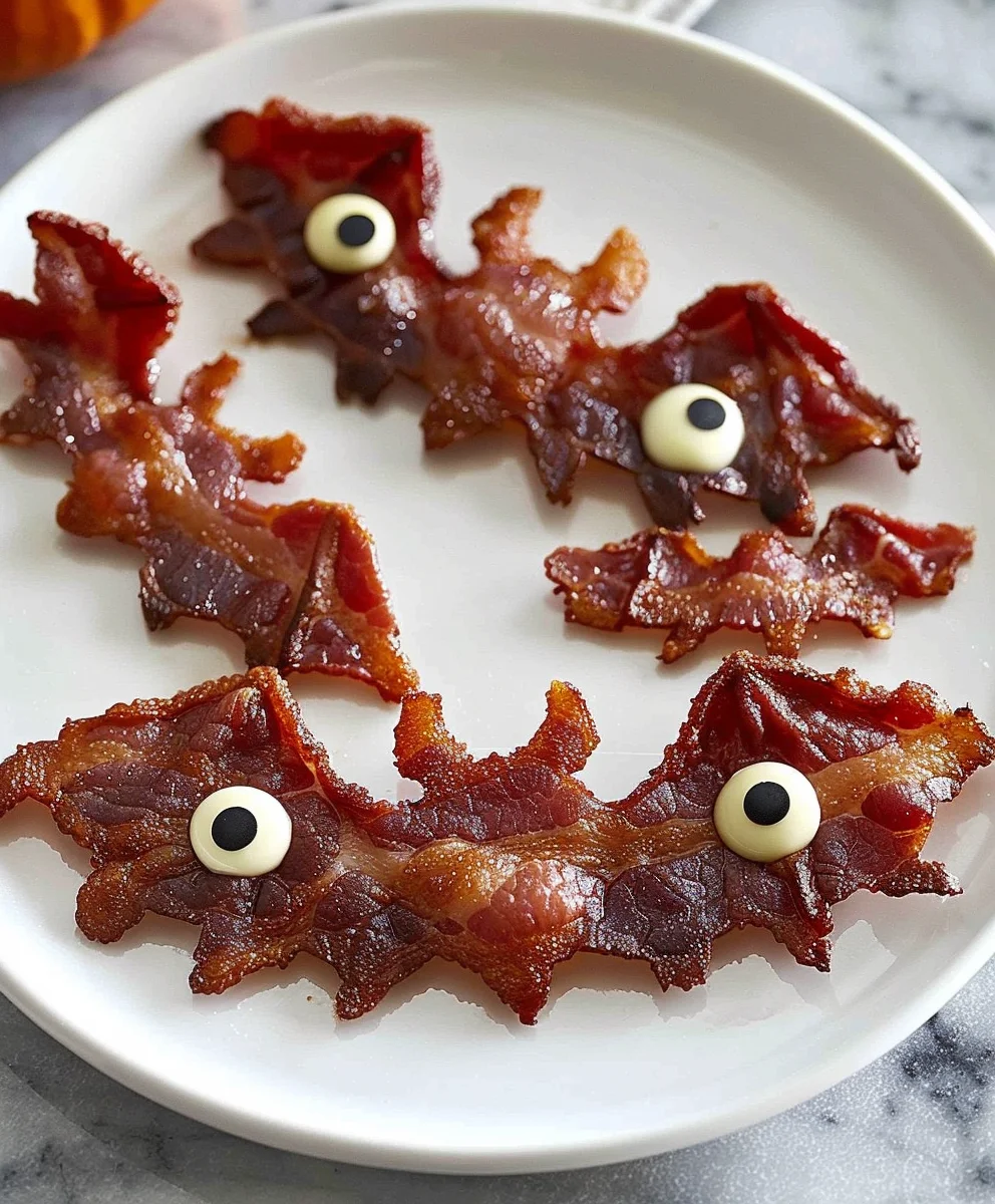 Beef Bacon Bats: Spooky Halloween Breakfast Treat