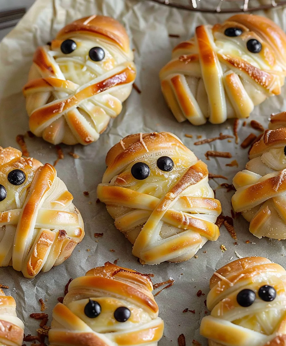 Baked Cheese Mummies