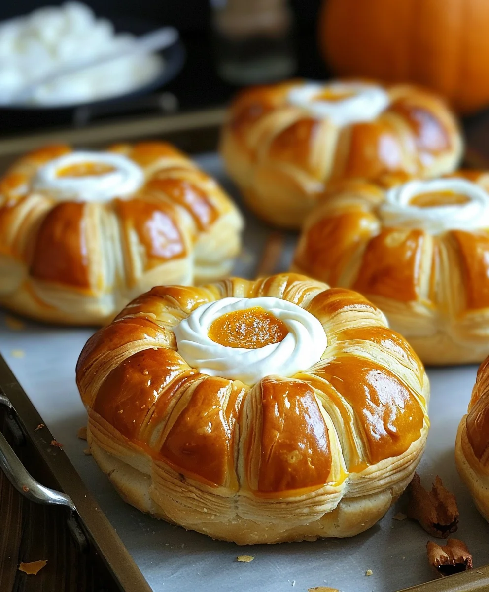 Easy Crescent Pumpkins: Cream Cheese & Pumpkin Pie Delight!