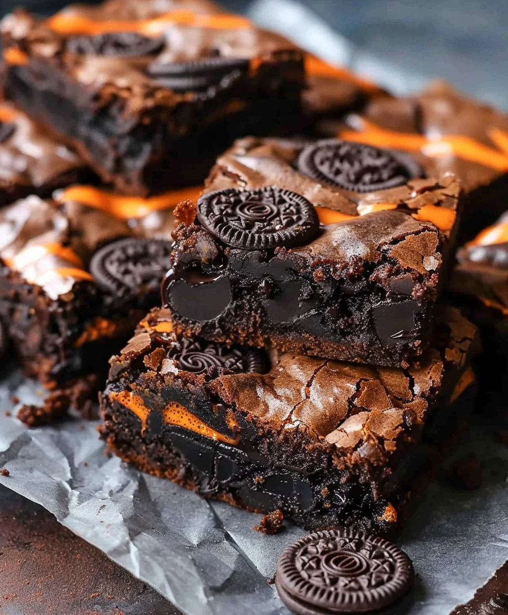 Bake Spooky Halloween Oreo Brownies – Easy & Delicious Recipe!