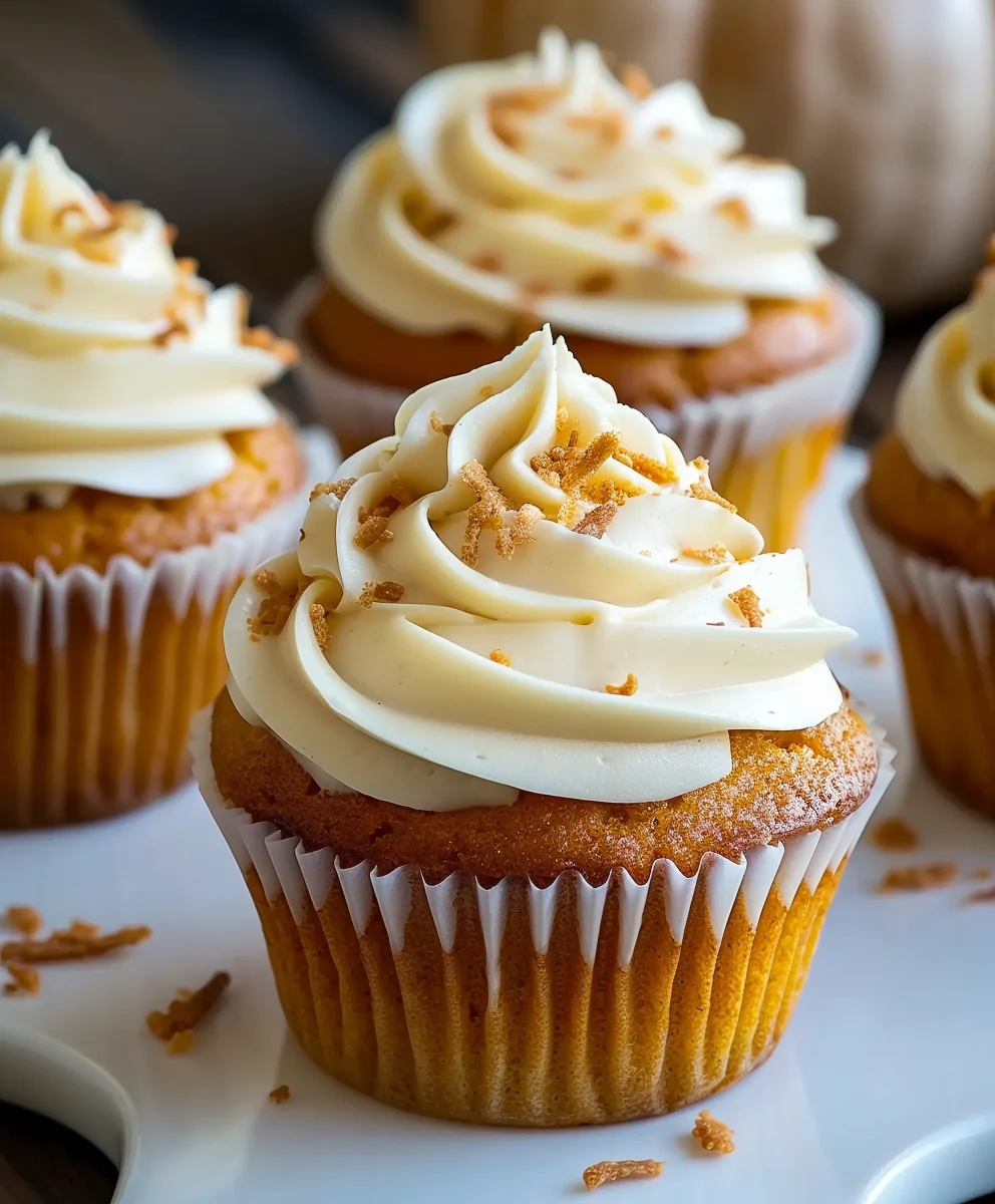Spiced Pumpkin Cupcakes: Easy & Delicious Fall Dessert!