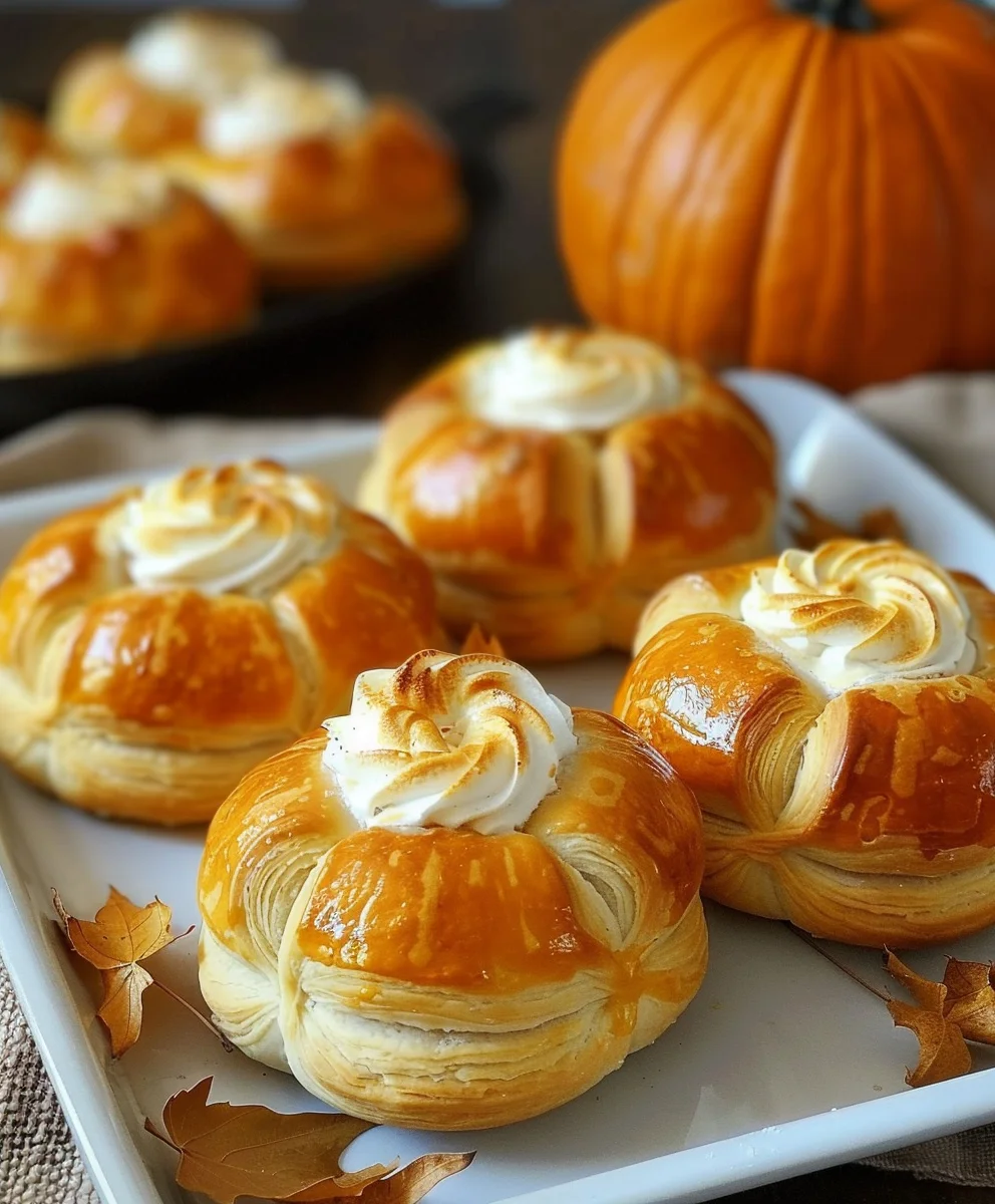 Easy Crescent Pumpkins: Cream Cheese & Pumpkin Pie Delight!