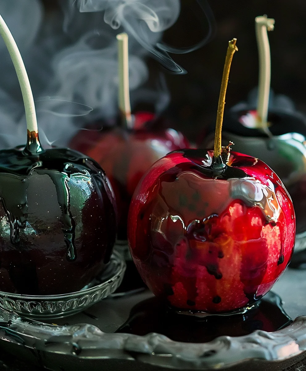 Halloween Poison Apples: Spooky, Delicious Treat!