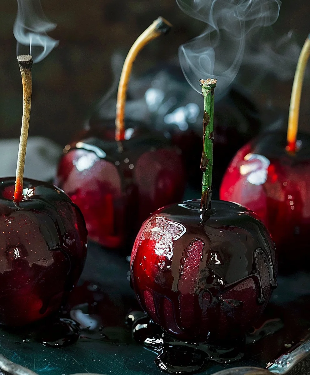 Halloween Poison Apples: Spooky, Delicious Treat!
