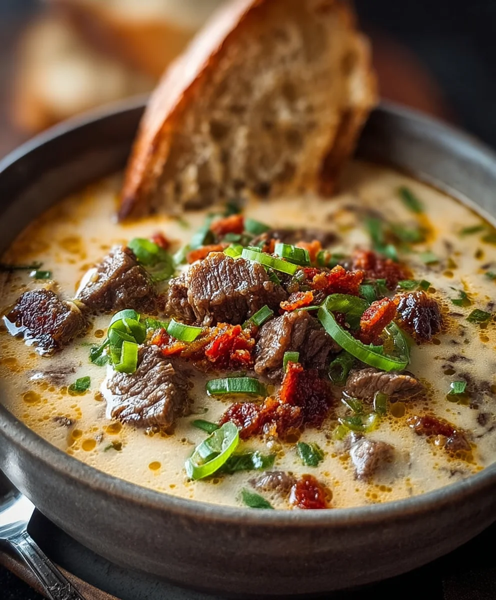 Philly Cheesesteak Soup: Ultimate Comfort Food Recipe