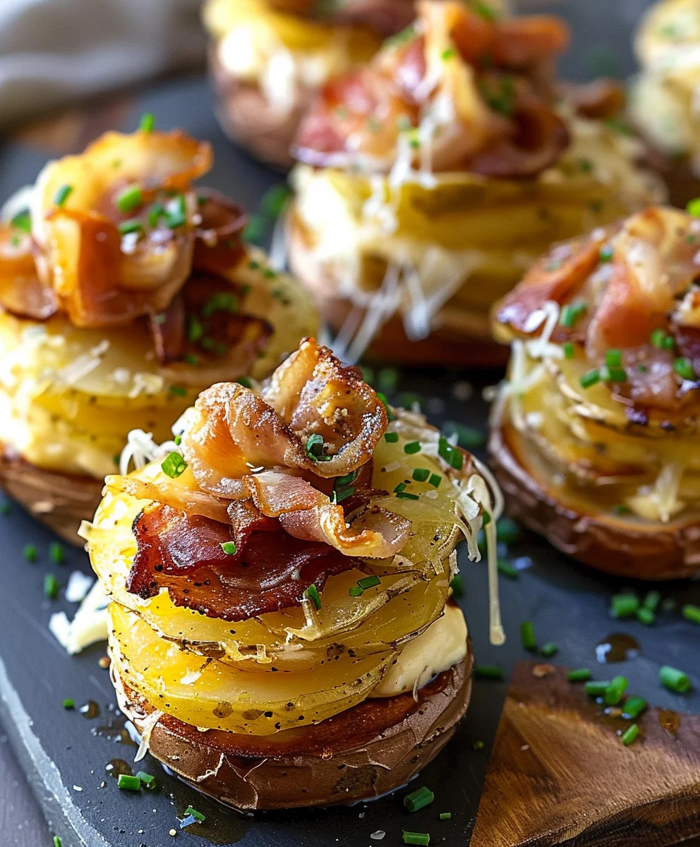 Oktoberfest Potato Stacks