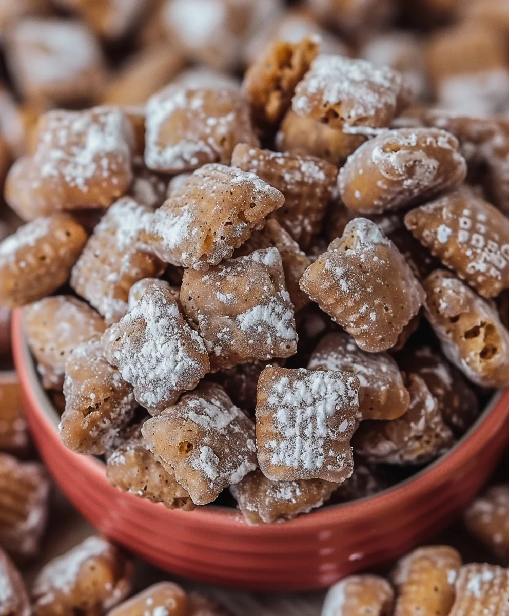 Caramel Apple Puppy Chow: Irresistibly Sweet & Crunchy Treat