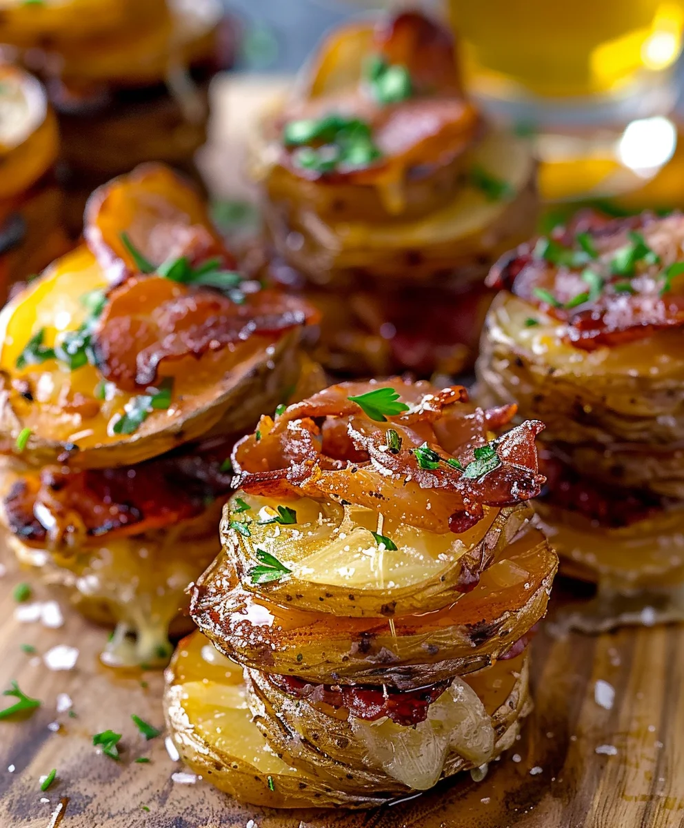 Savory Oktoberfest Potato Stacks – Easy German Comfort