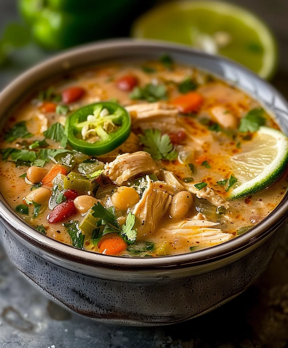 Cajun White Chicken Chili: Spicy, Creamy & Easy Recipe!
