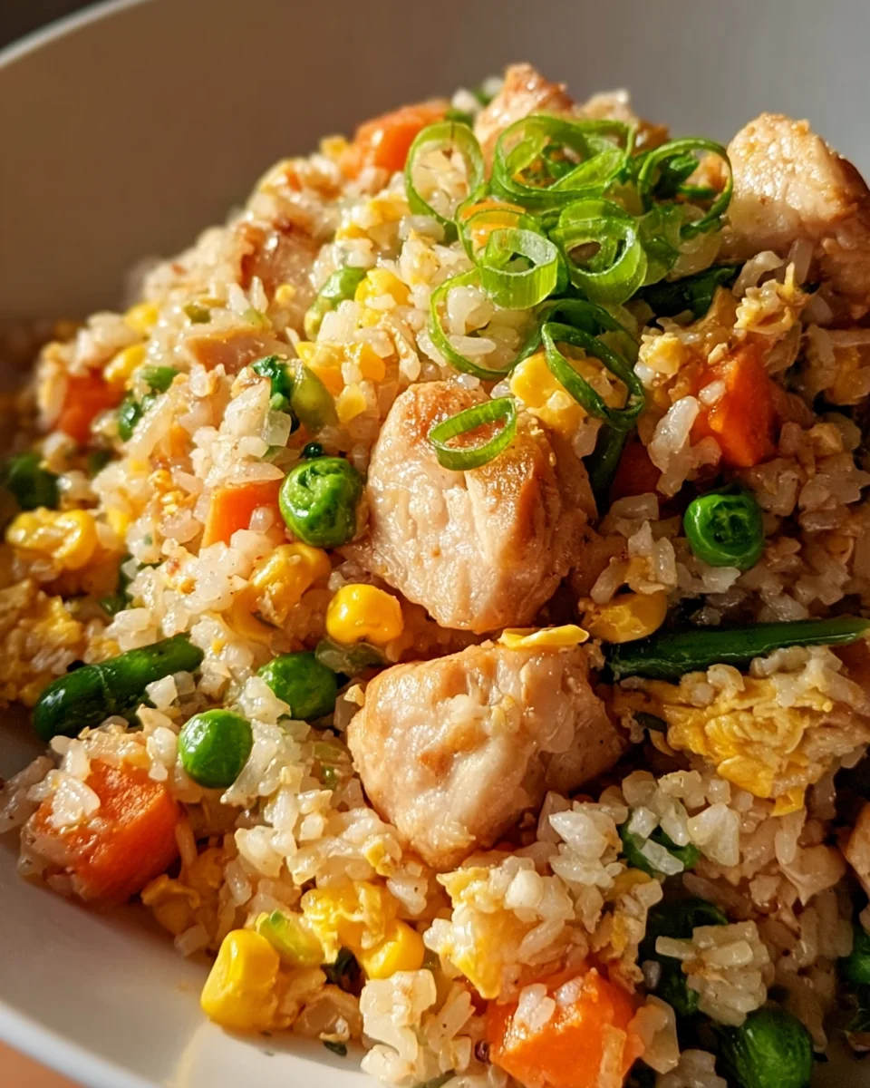 Crockpot Chicken Fried Rice: Easy Slow Cooker Meal!