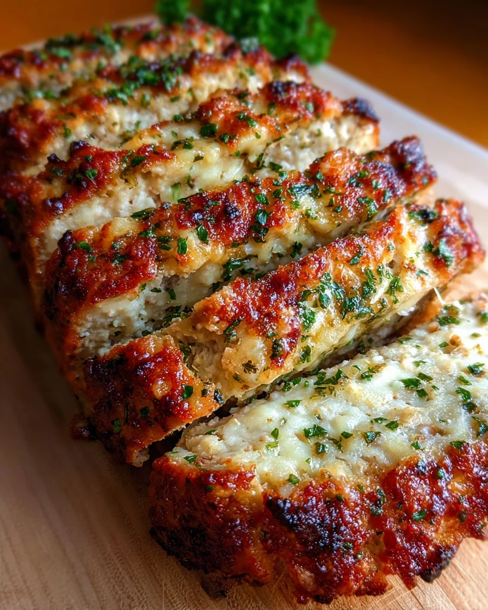 Flavorful Parmesan Chicken Meatloaf for Dinner Tonight