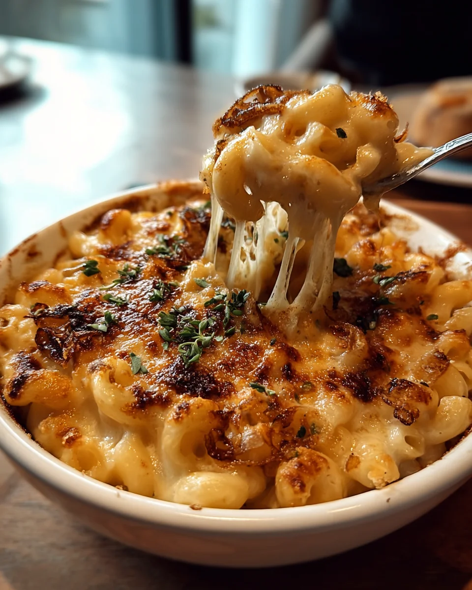 French Onion Soup Mac Cheese: Your New Favorite Recipe