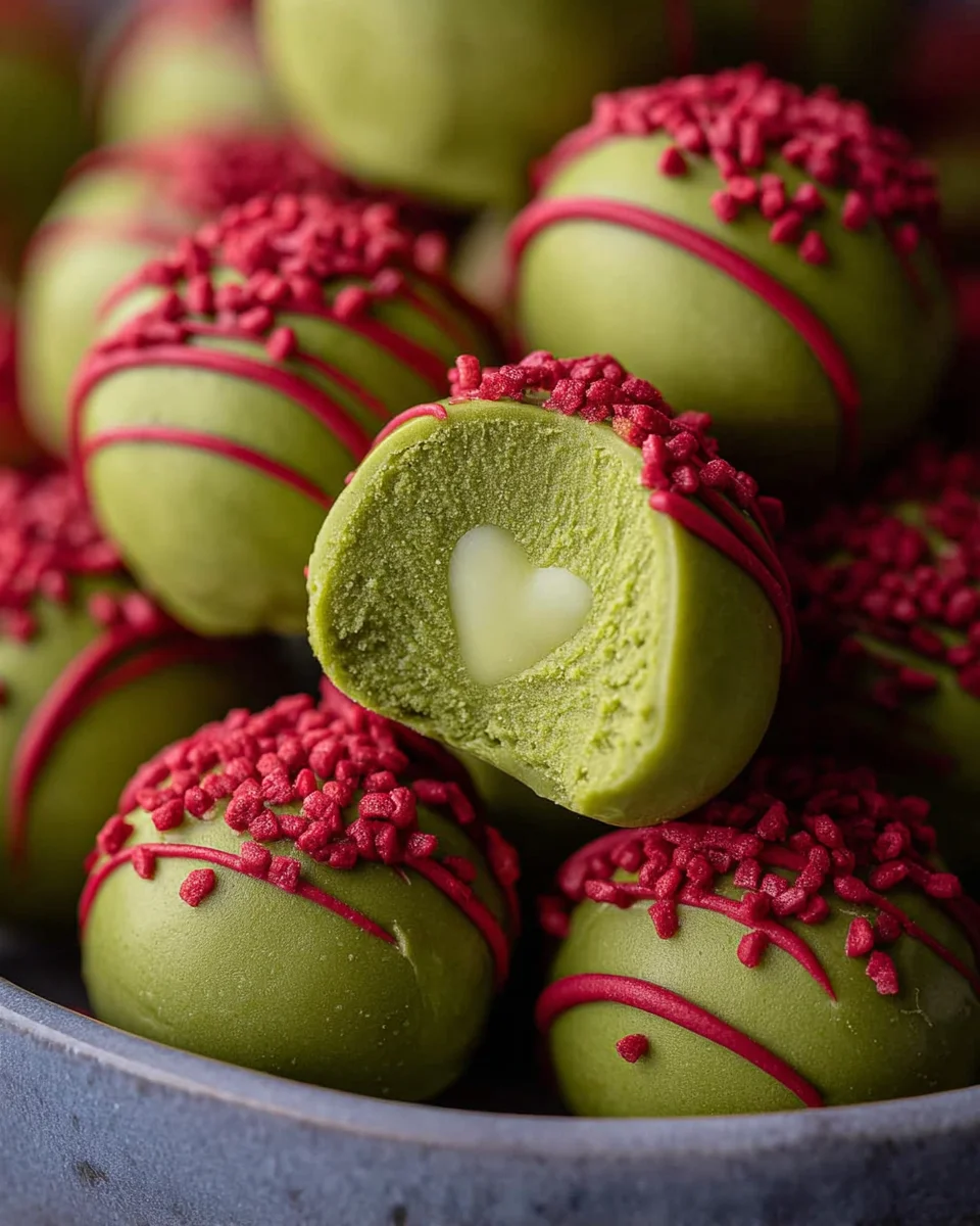 Grinch Oreo Truffles: Easy No-Bake Holiday Treat!