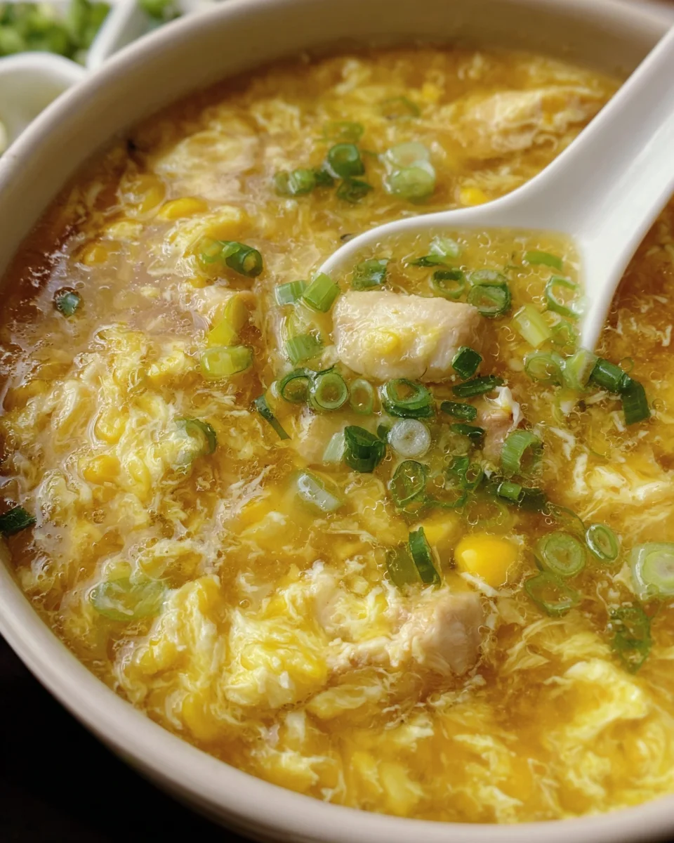 Chicken Corn Soup Recipe: Easy, Creamy & Delicious!