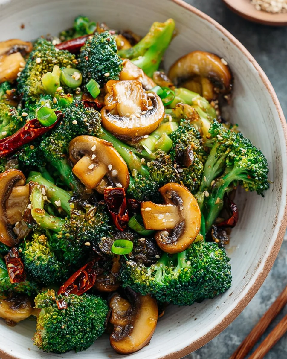 Healthy Broccoli Mushroom Stir Fry Recipe: Fast & Fresh