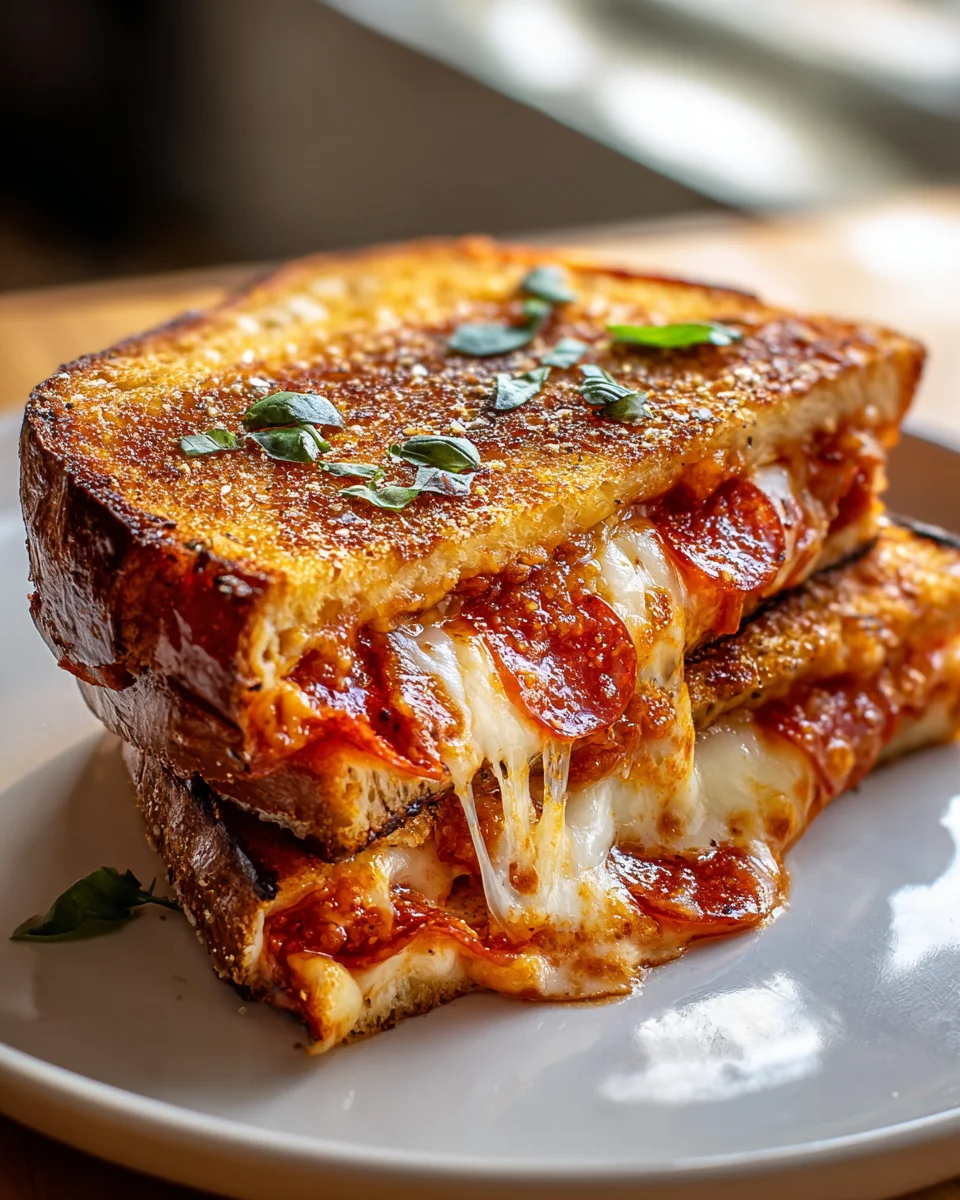 Pizza Grilled Cheese: The Ultimate Comfort Food Mashup!